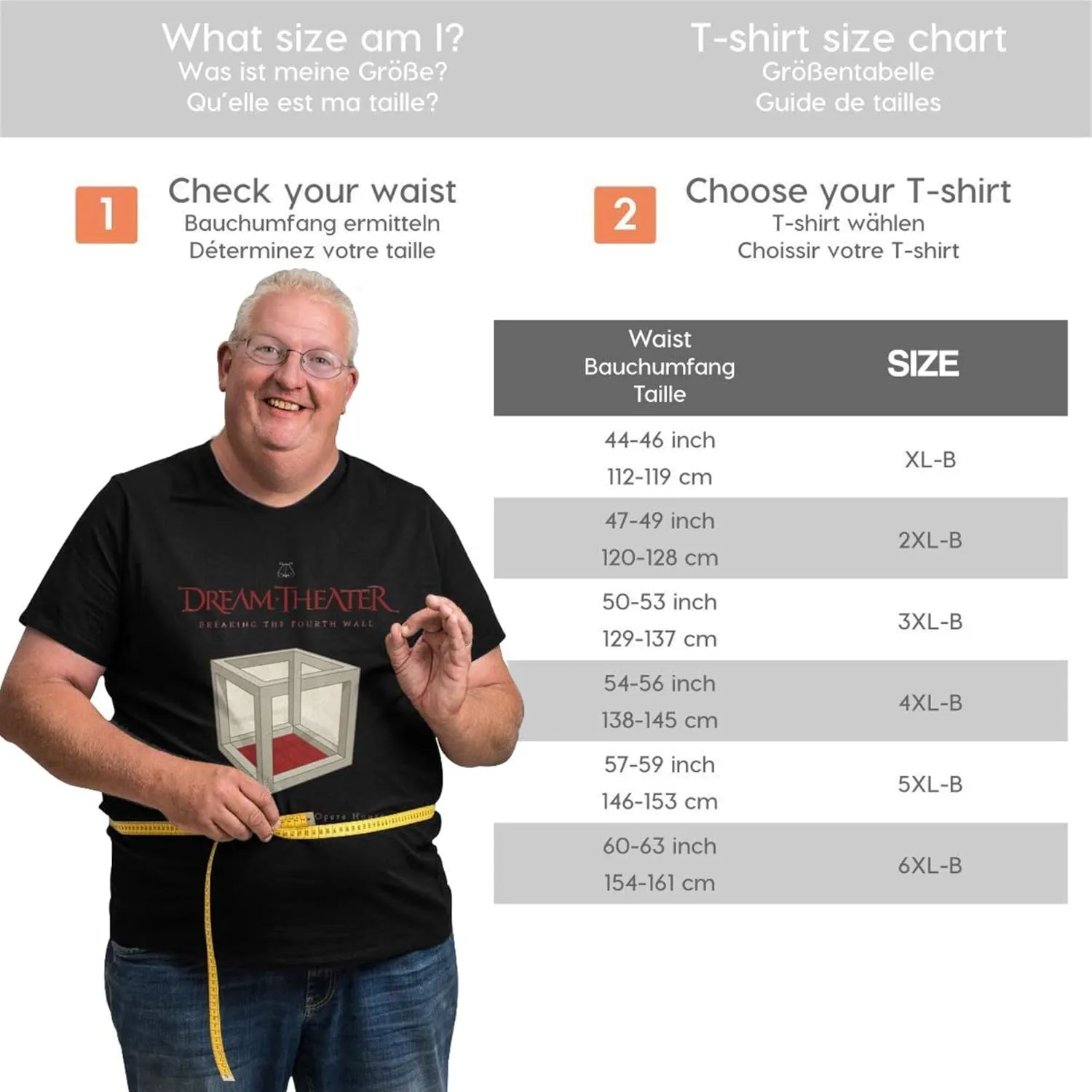 Men's Short Sleeve Big and Tall T Shirts Soft Cotton Crewneck Plus Size Casual Tees Black