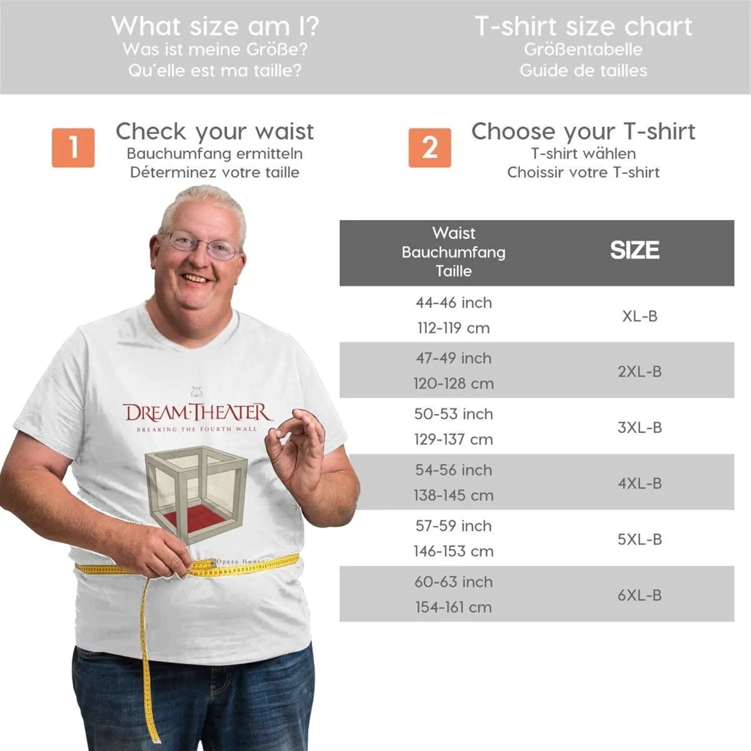 Men's Short Sleeve Big and Tall T Shirts Soft Cotton Crewneck Plus Size Casual Tees Black