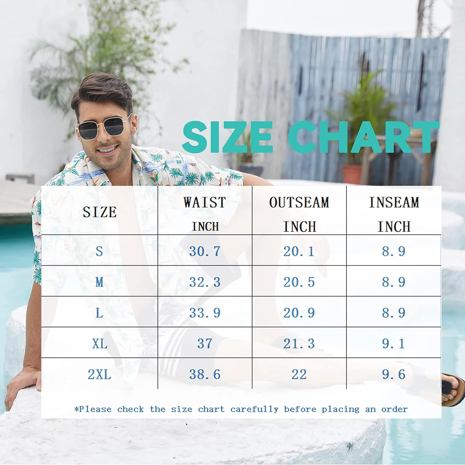 Mens Swim Trunks with Compression Liner 7" Quick Dry Swimsuit Board Shorts Bathing Suits with Zipper Pockets