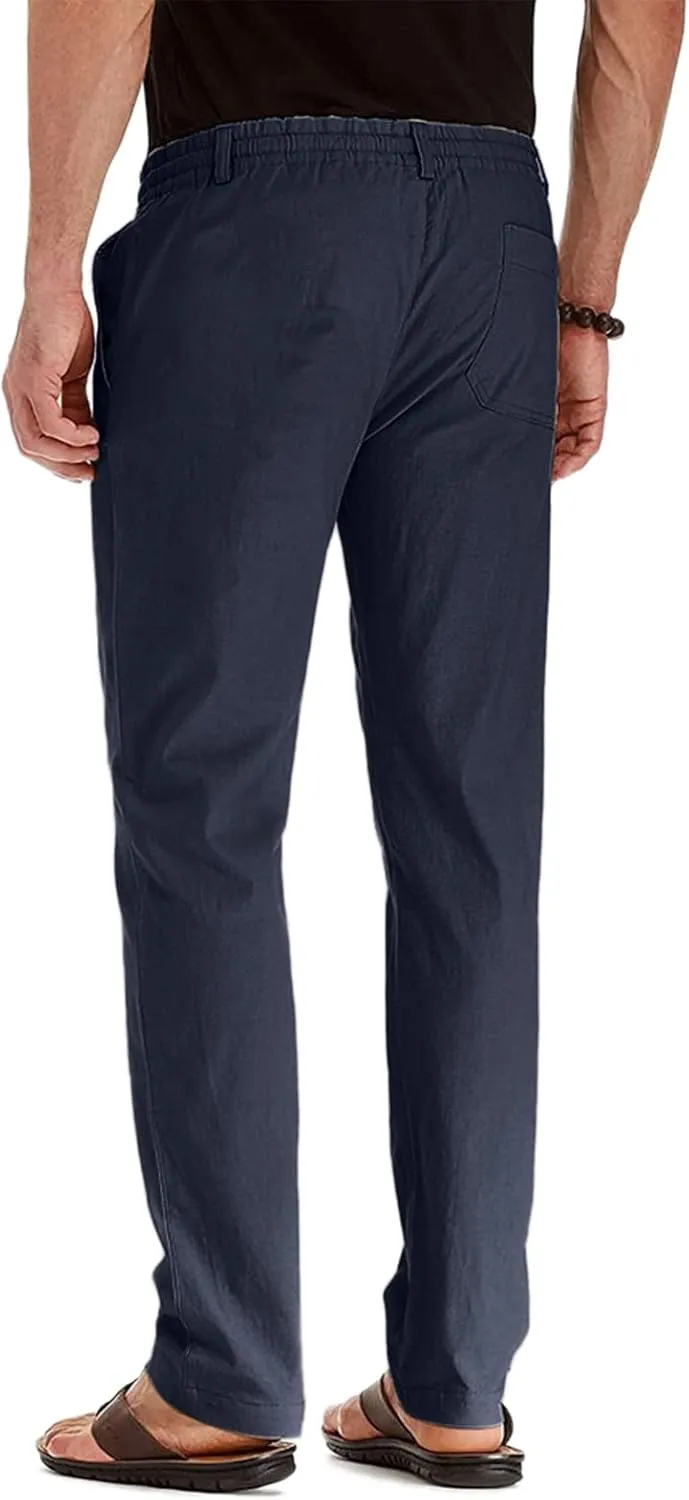 Mens Workout Cargo Sweatpants Comfy Lounge Pants for Men's Sweatpant Cargo Pants for Men Slim Fit Big and Tall Mens