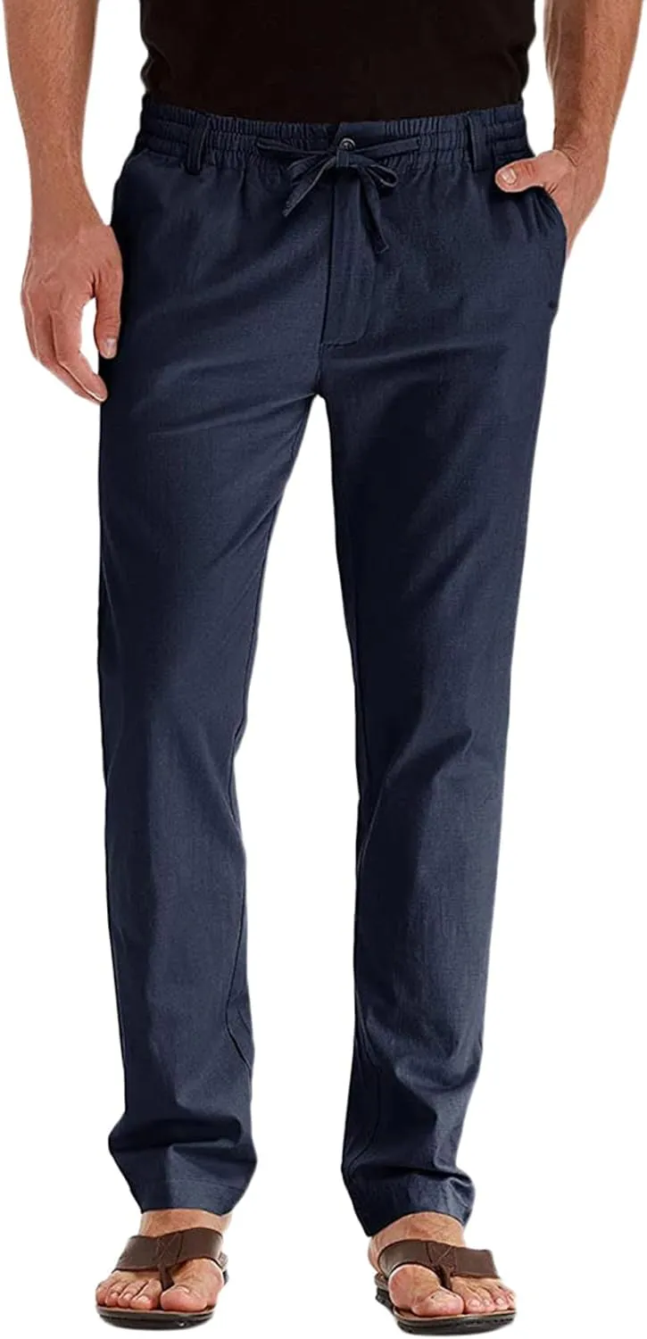 Mens Workout Cargo Sweatpants Comfy Lounge Pants for Men's Sweatpant Cargo Pants for Men Slim Fit Big and Tall Mens