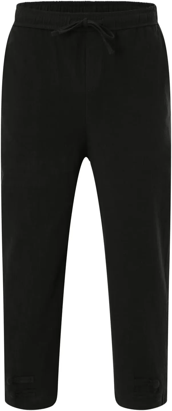 Mens Workout Cargo Sweatpants Pants Mens Athletic Workout Running Jogger Pants with Pockets Cargo Pants for Men Black