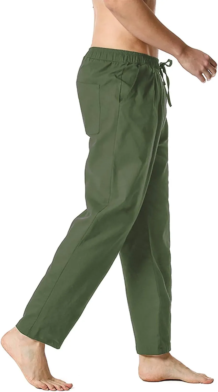 Mens Workout Cargo Sweatpants Sweatpants for Mens Mens Heavyweight Fleece Jogger Pants Drawstring Trousers Stretch