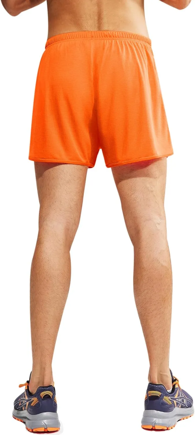 MIER Men's 3''/5'' Athletic Running Shorts with Liner Quick Dry Active Lightweight Gym Sports Workout Shorts for Men