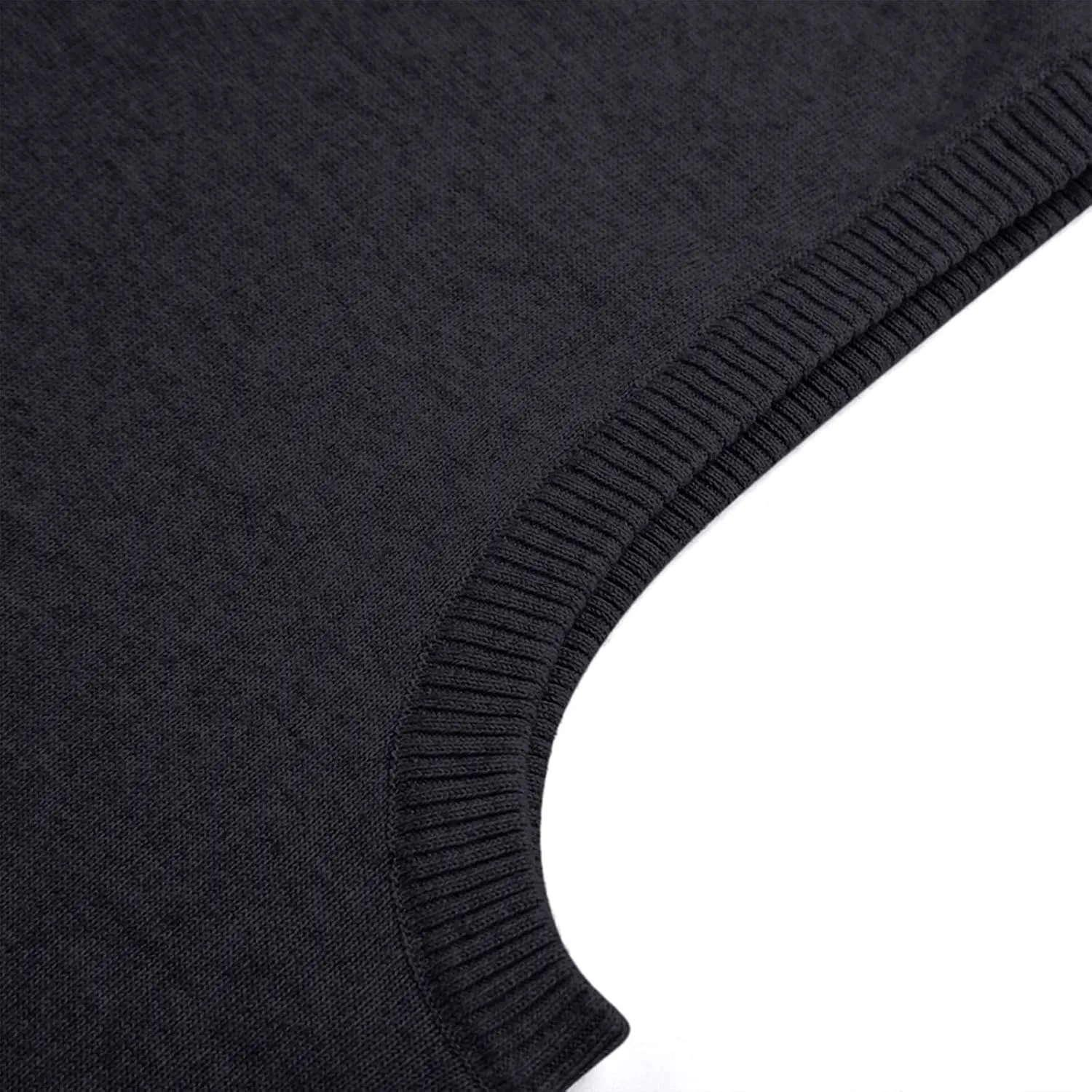 Muscularfit Sweater Vest for Men Casual Oversized Cable Knit Sweater Vest V Neck Relaxed Fit Sleeveless Pullovers Causal Vest