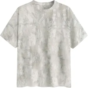 Oversized Camo T Shirts for Women Men Maple Leaf Short Sleeve Camo Tee Shirt Summer Casual Graphic Tops Streetwear
