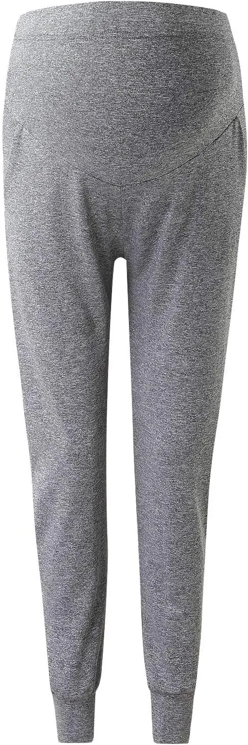 Plus Size Maternity Clothes Stretchy Pants Women's Solid Color Casual Comfortable Pants Womens Tall Pregnancy