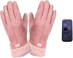 Rechargeable Heated Gloves for Women, Powered Electric Heating, Adult Wireless Thermo Gloves, Winter Arthritis Hands, Skiing Hunting