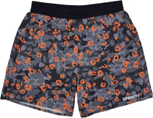 Sprints Mens 2-in-1 Running Shorts, 5 inch Quick Dry Athletic Shorts w/Pockets, Breathable, 4-Way Stretch for Gym & Workout