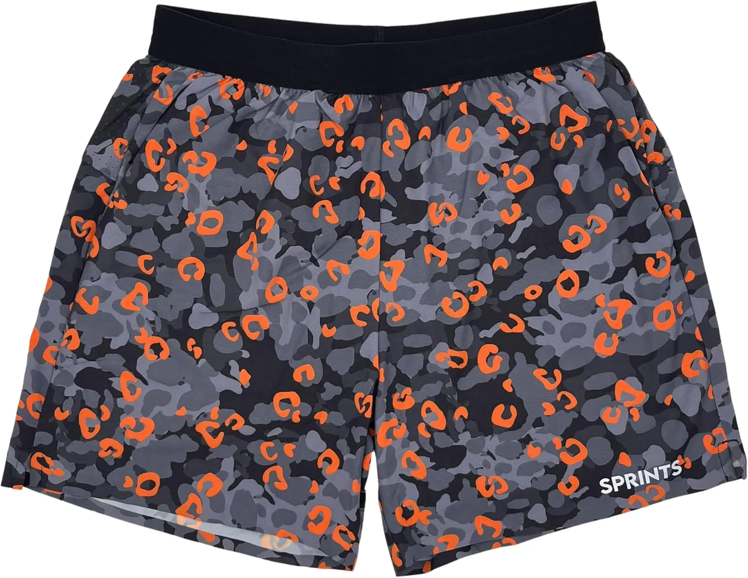 Sprints Mens 2-in-1 Running Shorts, 5 inch Quick Dry Athletic Shorts w/Pockets, Breathable, 4-Way Stretch for Gym & Workout