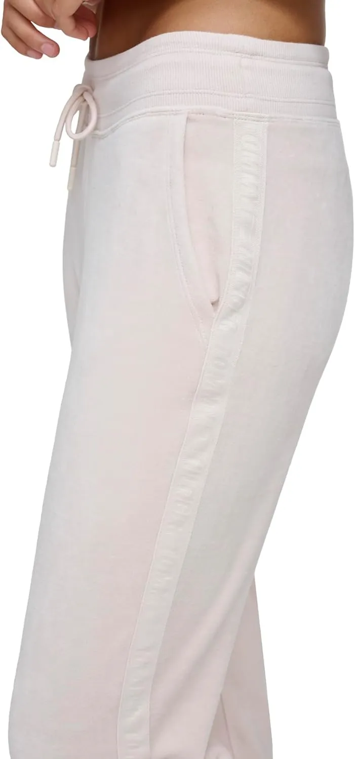 Tommy Hilfiger Women's Drawcord Waist Easy Fit Velour Jogger