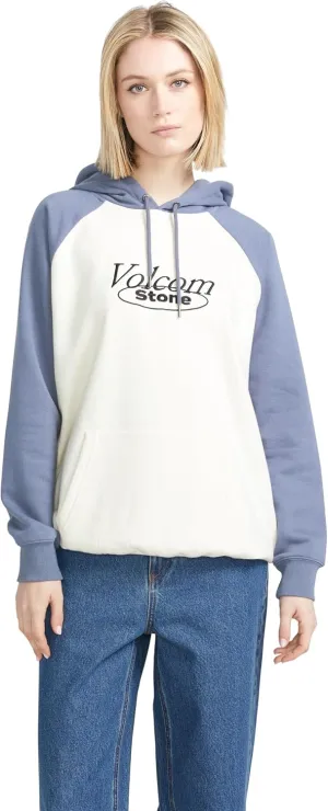 Volcom Women's Truly Stoked Ovesized Bf Hooded Fleece Sweatshirt