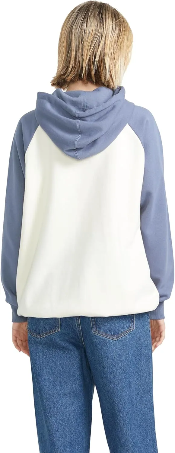 Volcom Women's Truly Stoked Ovesized Bf Hooded Fleece Sweatshirt
