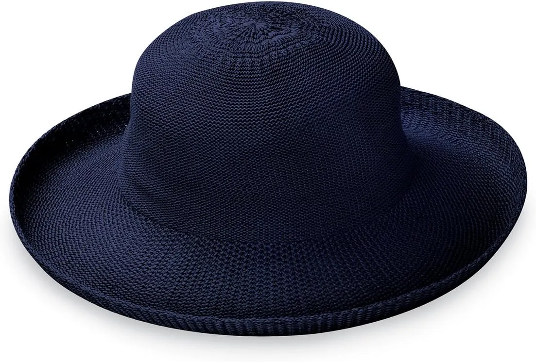 Wallaroo Hat Company Women’s Petite Victoria Sun Hat – Wide Brim, Packable, Adjustable, Breathable, Small Summer Beach Hat