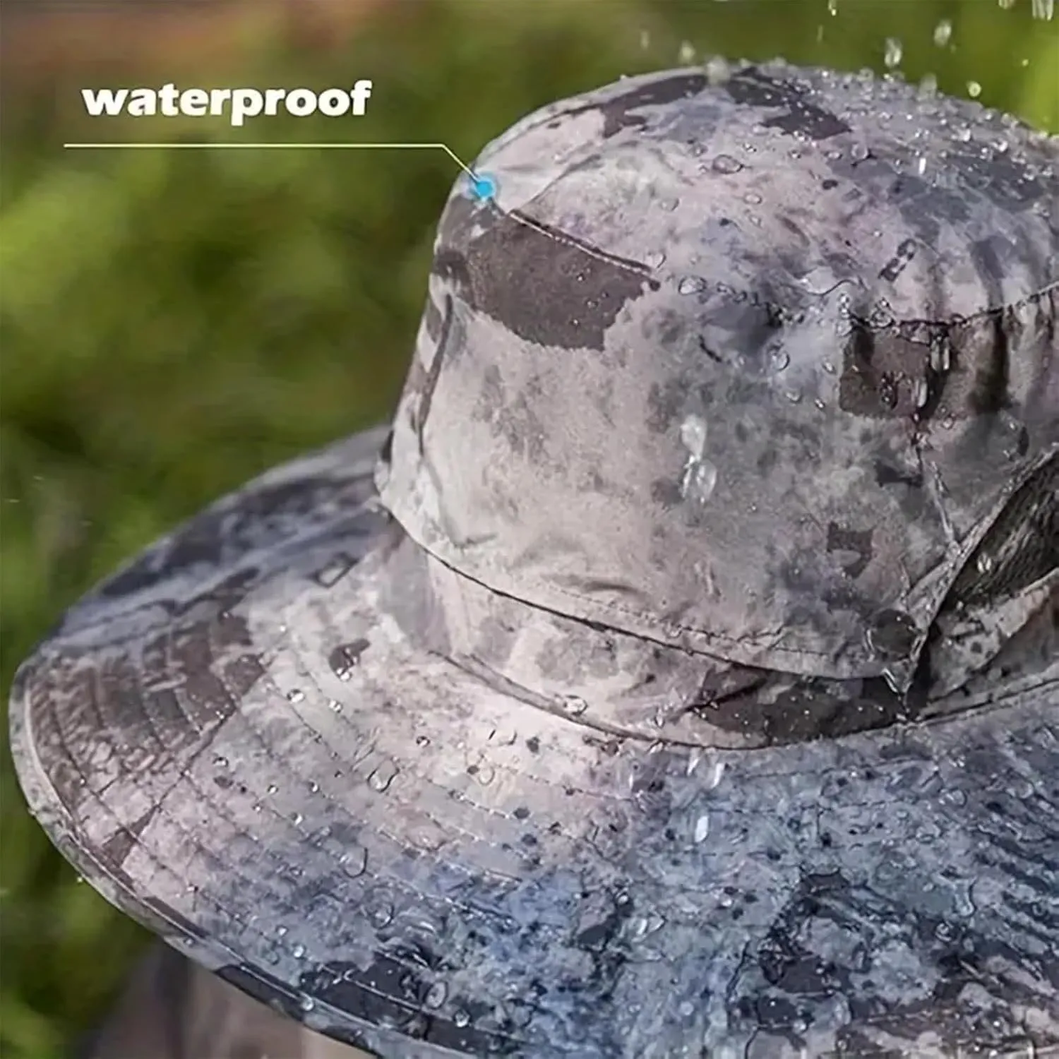 Wide Brim Solar Fan Hat Outdoor Fishing, Sun Hat with Solar Powered Fans, Sombrero para el Sol Hombre