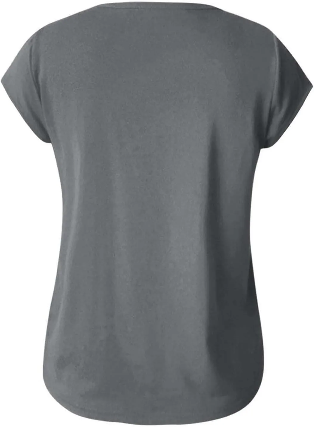 Womens Casual Solid V-neck Short Sleeve Vest T-Shirt Loose Fit Tank Tops Polyester Flying sleeve design, easy to
