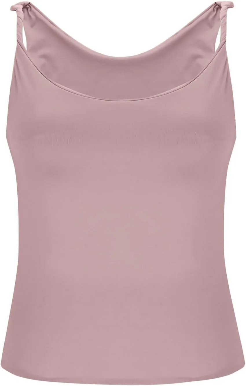 Women's Off Shoulder Crop Tops 2025 Summer Sleeveless Slim Stretchy Casual T Shirts Y2k Trendy Going Out Tank Tops