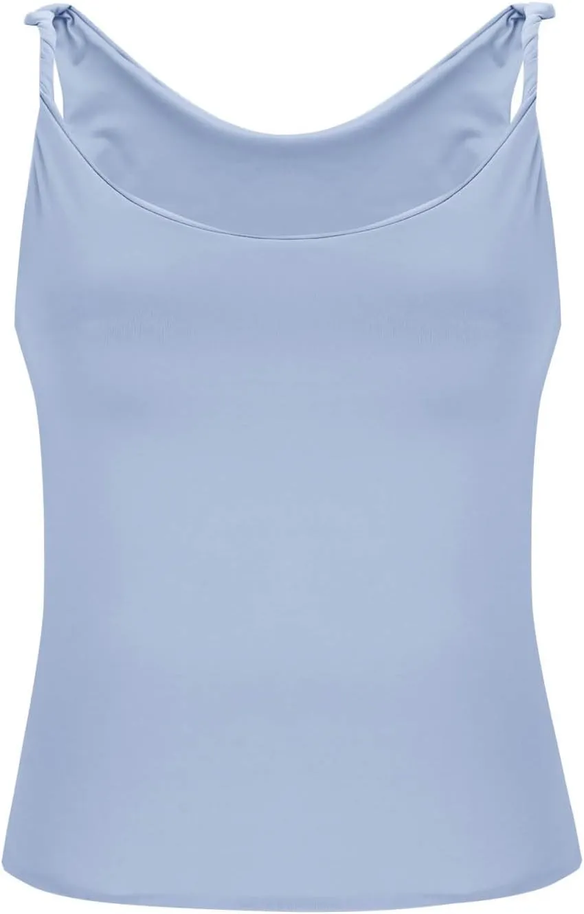 Women's Off Shoulder Crop Tops 2025 Summer Sleeveless Slim Stretchy Casual T Shirts Y2k Trendy Going Out Tank Tops