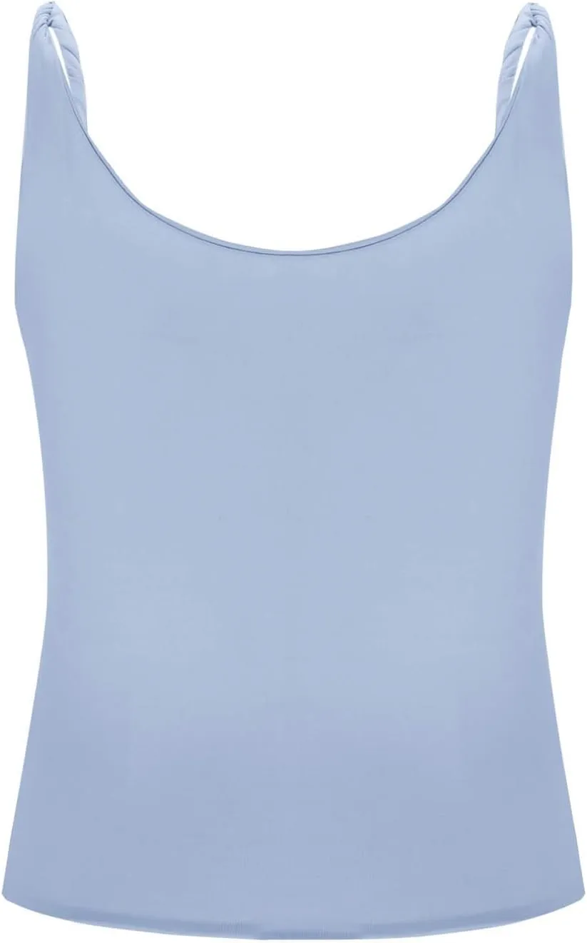 Women's Off Shoulder Crop Tops 2025 Summer Sleeveless Slim Stretchy Casual T Shirts Y2k Trendy Going Out Tank Tops
