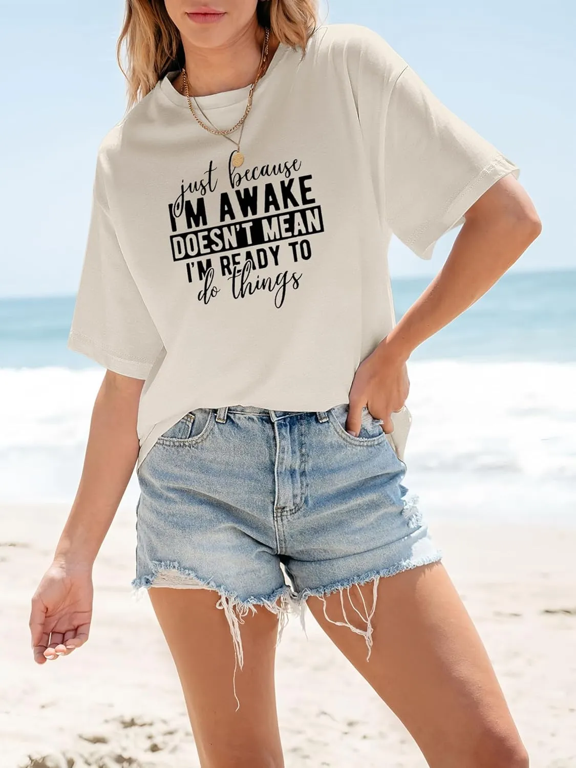 Women's Oversized T Shirts Graphic Tees Summer Short Sleeve Casual Loose Crewneck Basic Tunic Tops Trendy 2025