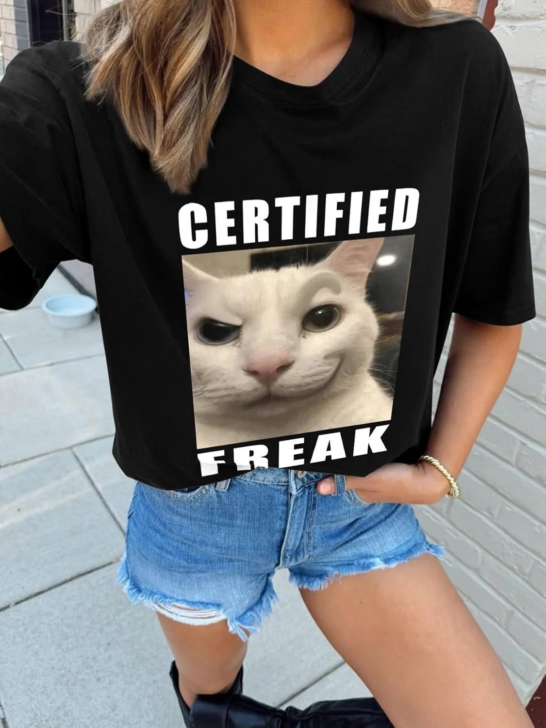 Women's Oversized T Shirts Graphic Tees Summer Short Sleeve Casual Loose Crewneck Basic Tunic Tops Trendy 2025