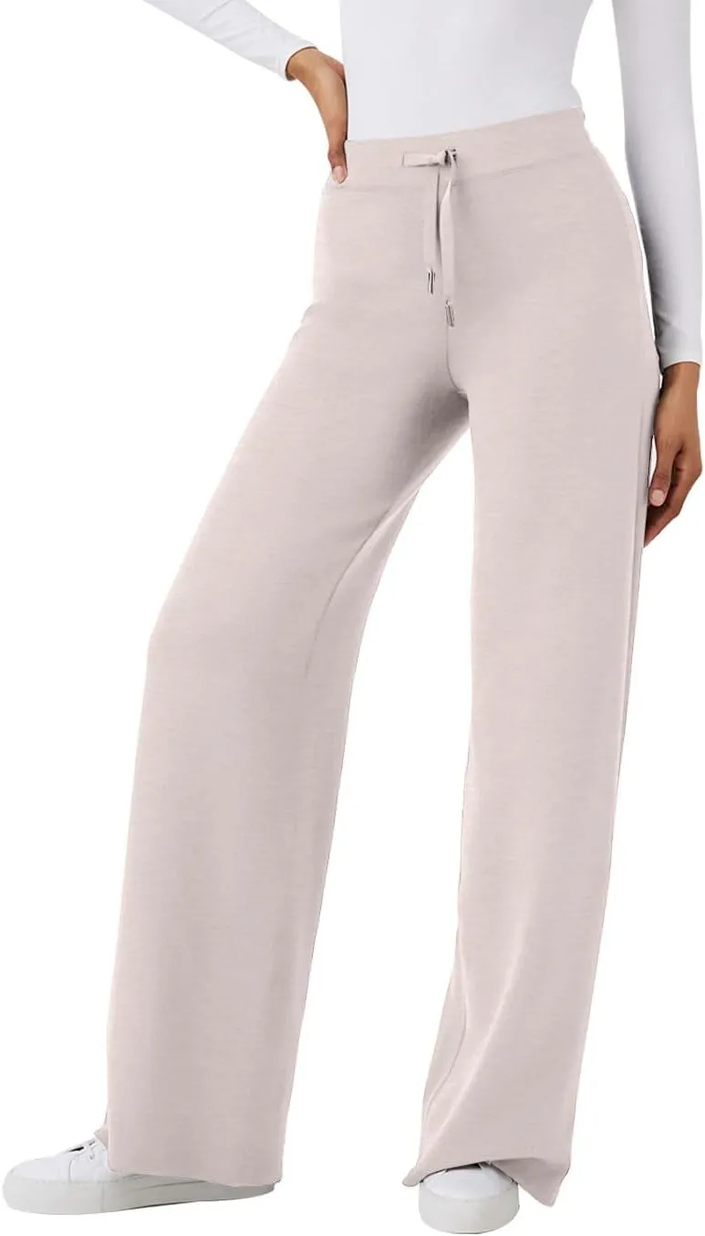 XIEERDUO Lounge Sets For Women 2024 Half Zip Sweatshirt And Wide Leg Sweatpant 2 Piece Outfits Sweatsuit Tracksuit