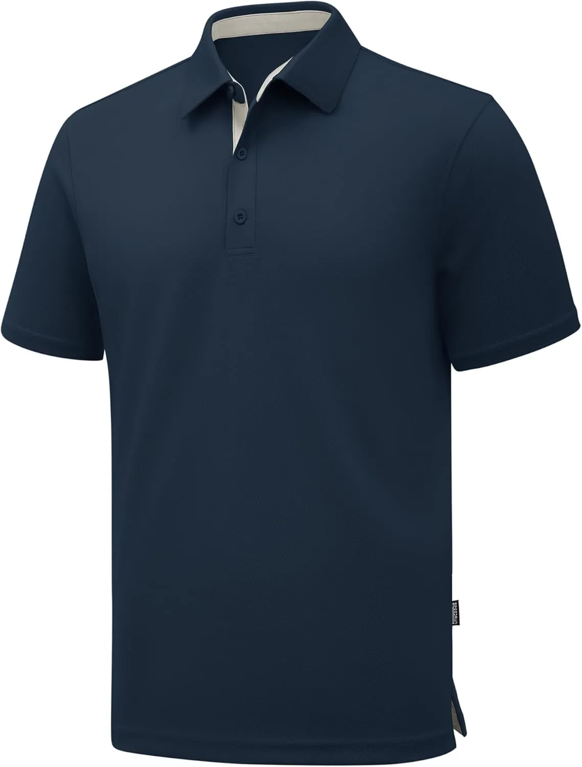 ZITY Polo Shirts for Men 3 Pack Short Sleeve Moisture Wicking T Shirt Business Casual Mens Golf Shirts Collared T-Shirts