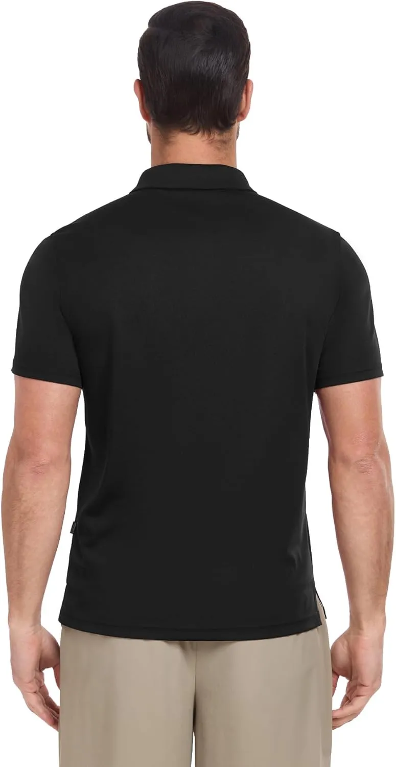 ZITY Polo Shirts for Men 3 Pack Short Sleeve Moisture Wicking T Shirt Business Casual Mens Golf Shirts Collared T-Shirts