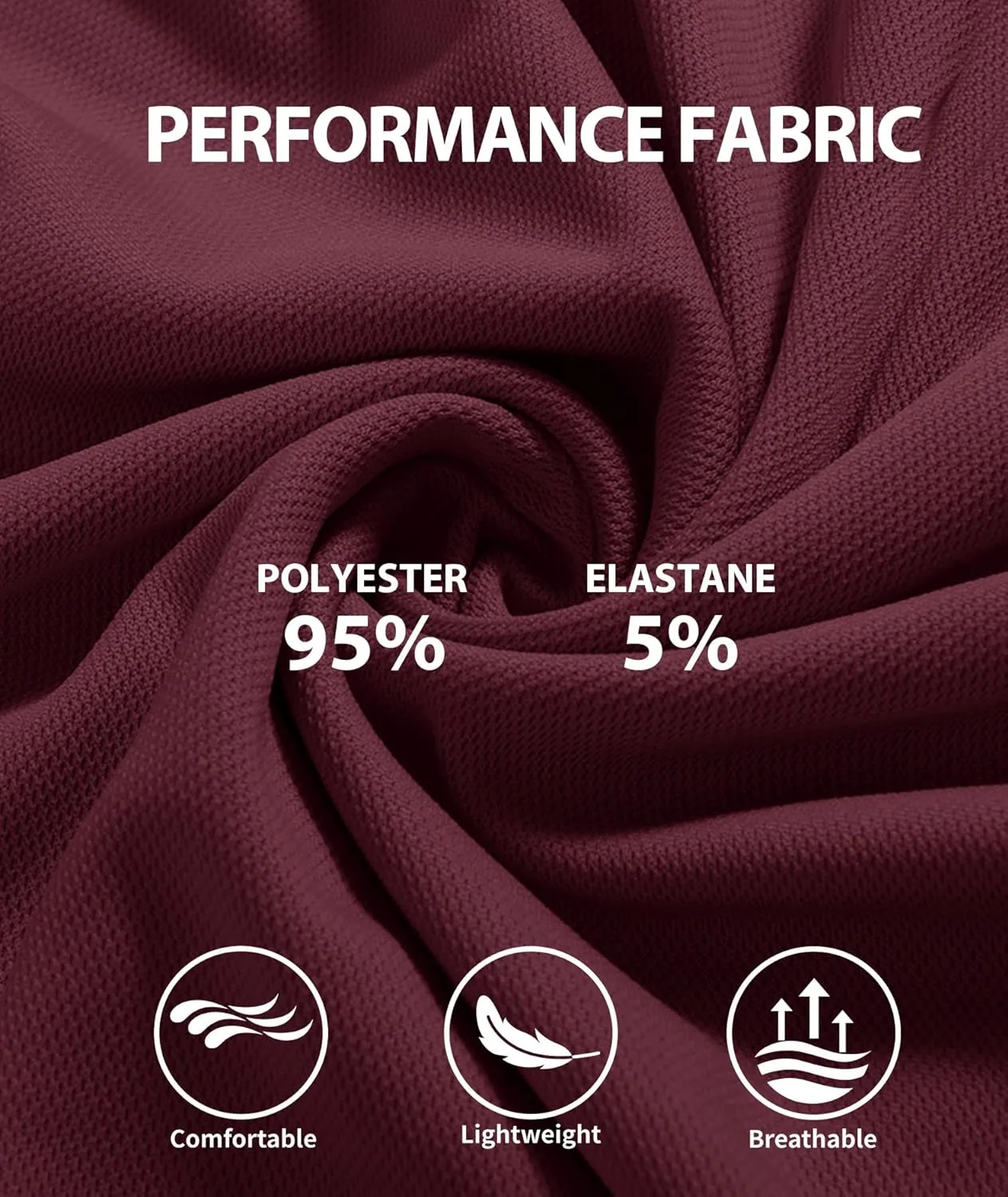 ZITY Polo Shirts for Men 3 Pack Short Sleeve Moisture Wicking T Shirt Business Casual Mens Golf Shirts Collared T-Shirts