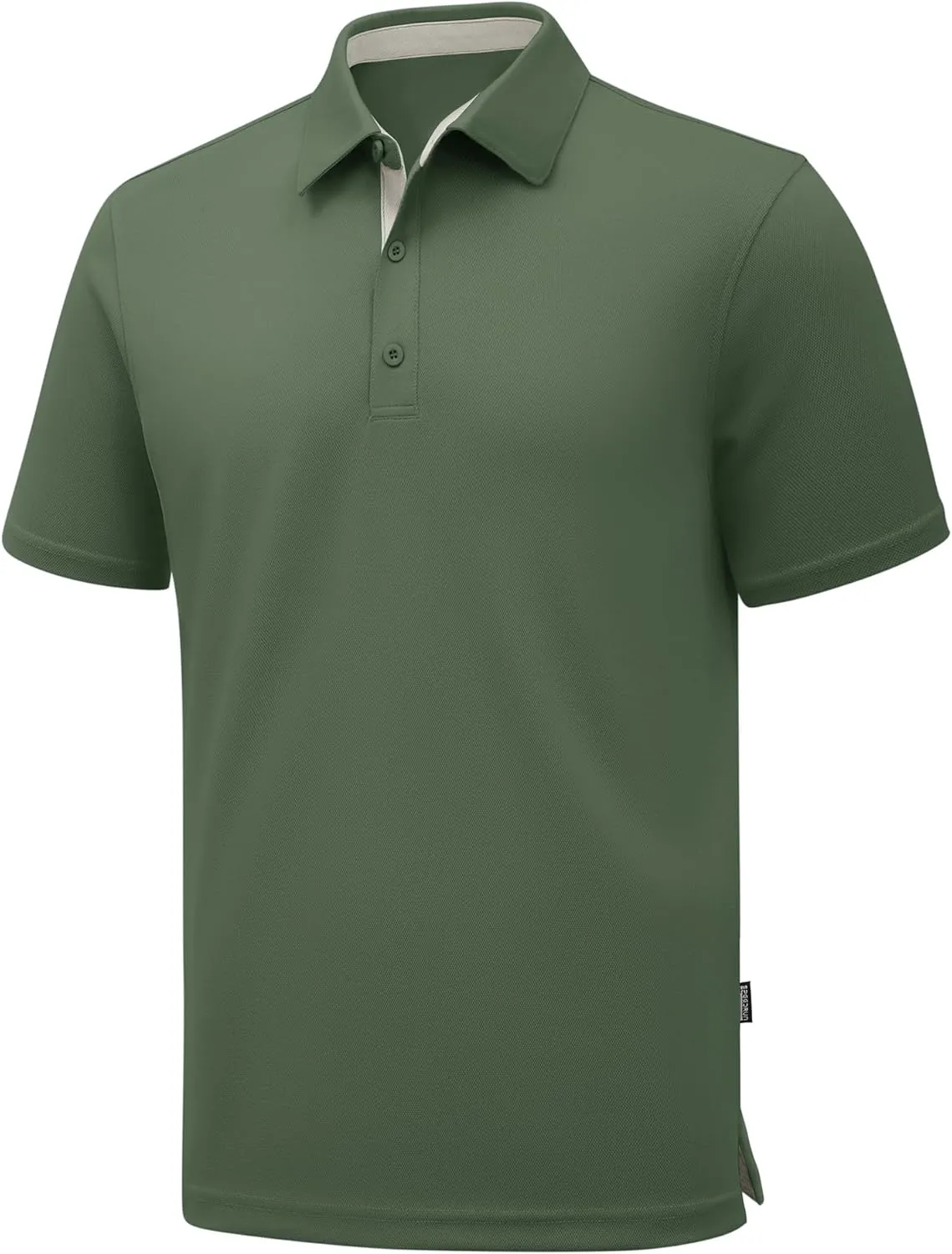 ZITY Polo Shirts for Men 3 Pack Short Sleeve Moisture Wicking T Shirt Business Casual Mens Golf Shirts Collared T-Shirts