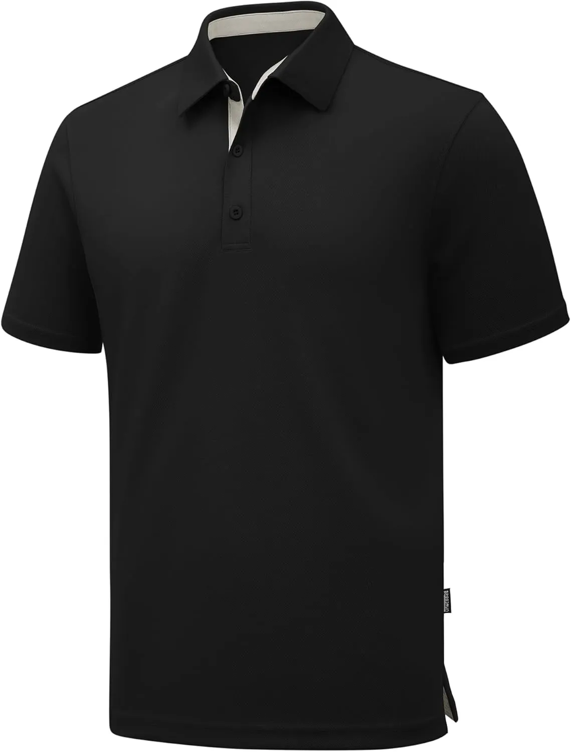 ZITY Polo Shirts for Men 3 Pack Short Sleeve Moisture Wicking T Shirt Business Casual Mens Golf Shirts Collared T-Shirts